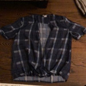 Cute H&M plaid top